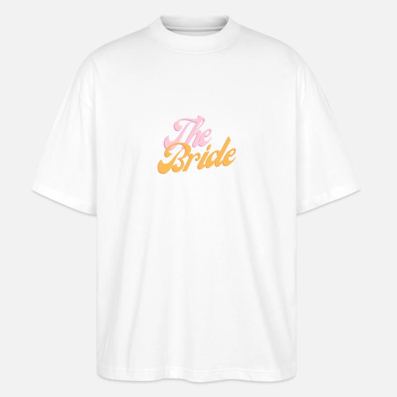 The Bride - Stanley/Stella Oversized Unisex Bio T-Shirt Blaster 2.0 - Weiß