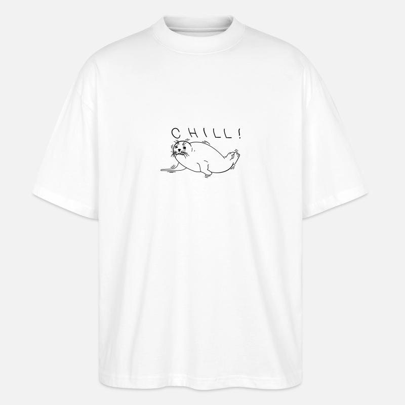 Robbe - Stanley/Stella Oversized Unisex Bio T-Shirt Blaster 2.0 - Weiß