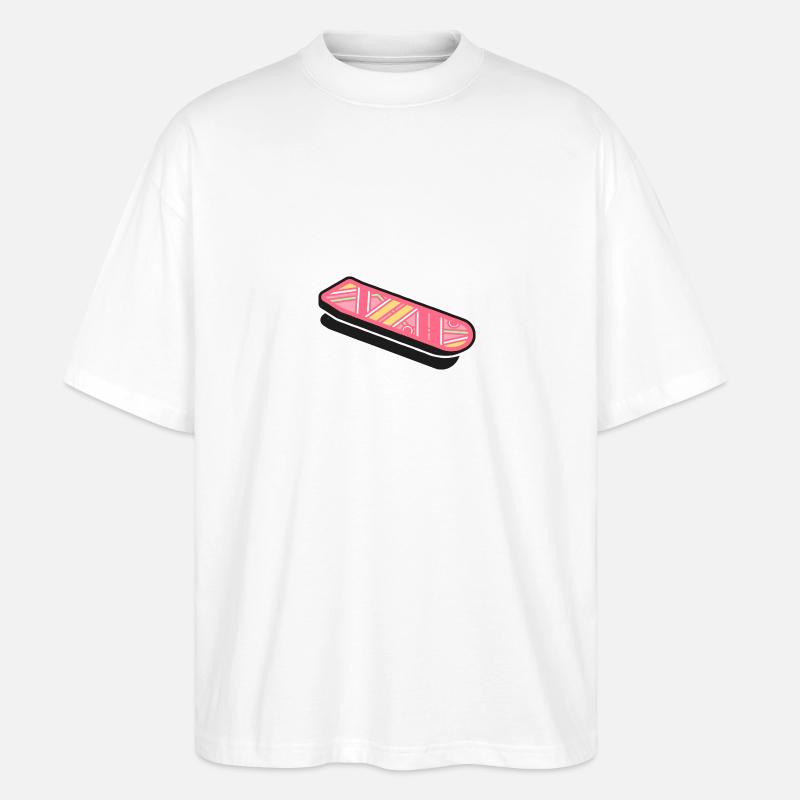 HOVER BOARD - REFERENCE FILM - T-shirt bio Blaster 2.0 coupe oversize Stanley/Stella Unisexe - blanc