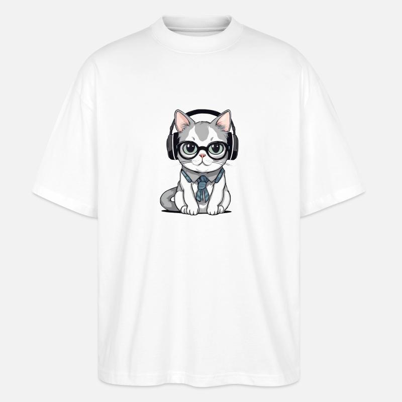 chat dev web - T-shirt bio Blaster 2.0 coupe oversize Stanley/Stella Unisexe - blanc