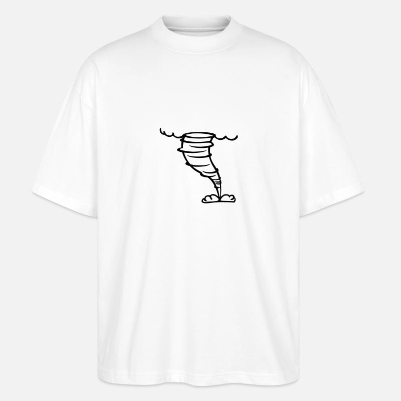 Tornade - T-shirt bio Blaster 2.0 coupe oversize Stanley/Stella Unisexe - blanc