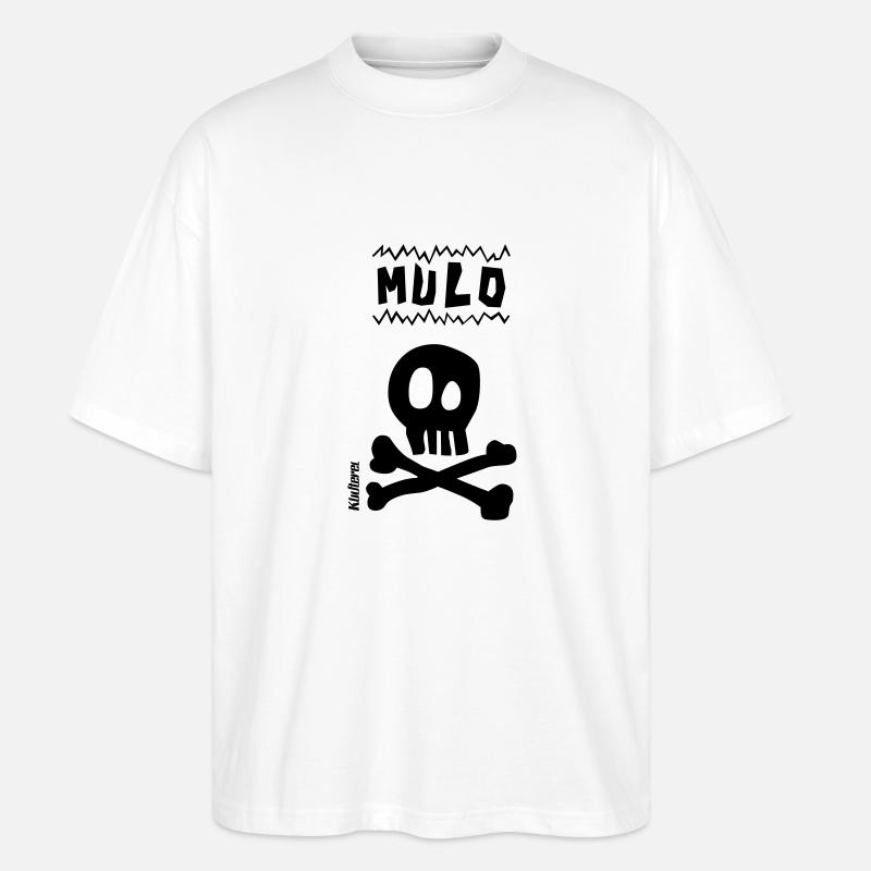 Mulo - Stanley/Stella Oversized Unisex Bio T-Shirt Blaster 2.0 - Weiß