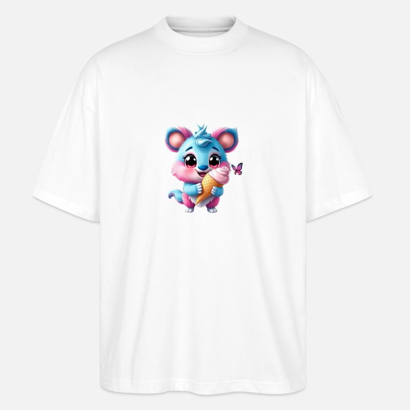 Comic 1 - Stanley/Stella Oversized Unisex Bio T-Shirt Blaster 2.0 - Weiß