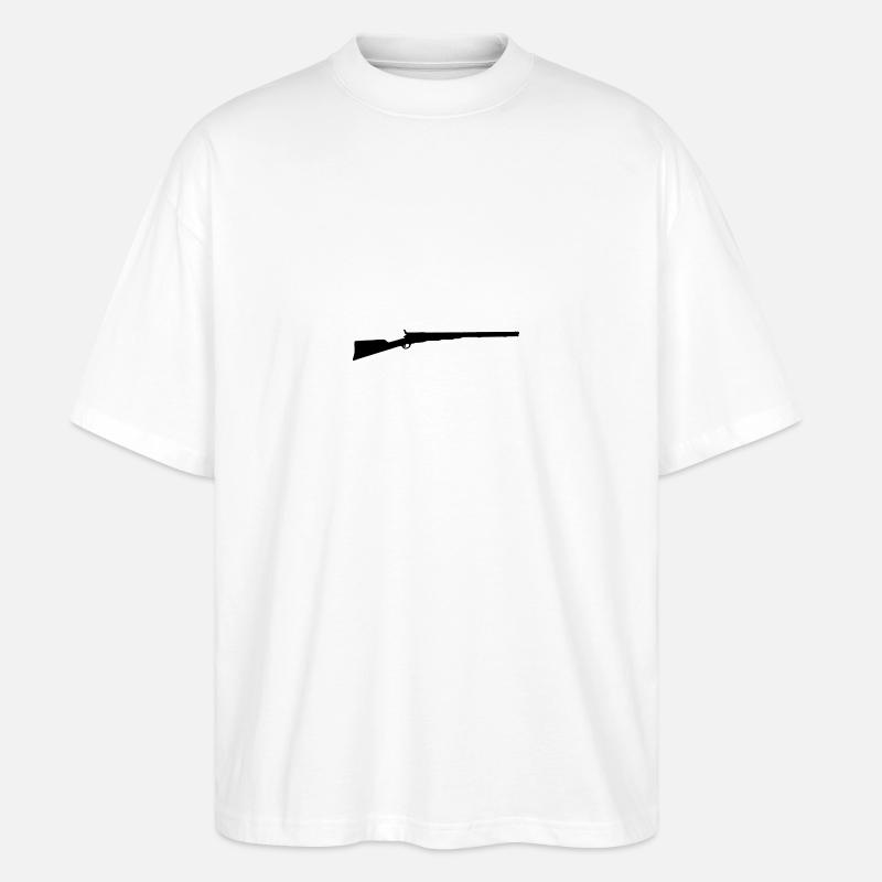 Schrotflinte - Stanley/Stella Oversized Unisex Bio T-Shirt Blaster 2.0 - Weiß