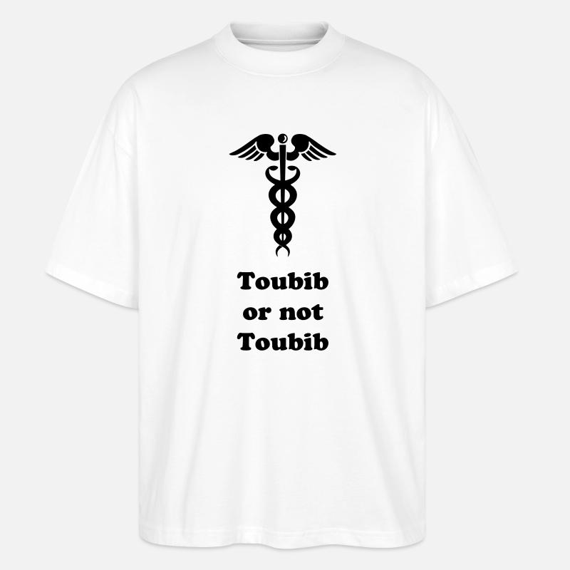 Doktor Arzt oder nicht? - Stanley/Stella Oversized Unisex Bio T-Shirt Blaster 2.0 - Weiß