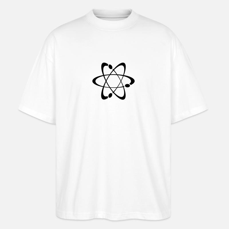 Atom - Stanley/Stella Oversized Unisex Bio T-Shirt Blaster 2.0 - Weiß