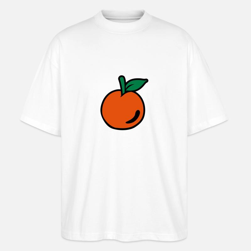 Pfirsich - Stanley/Stella Oversized Unisex Bio T-Shirt Blaster 2.0 - Weiß