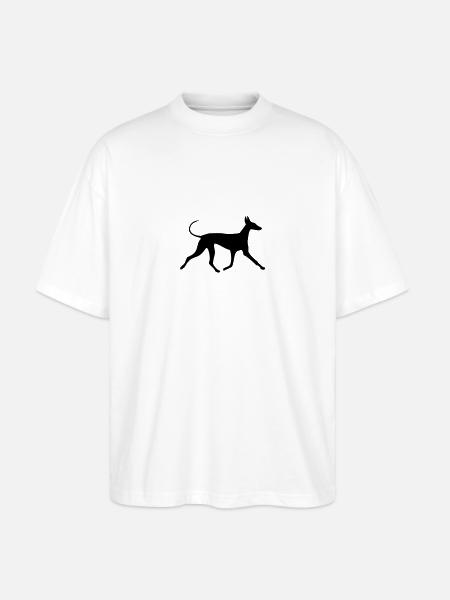 Pharaoh Hound - Stanley/Stella Oversized Unisex Organic T-shirt Blaster 2.0 - white