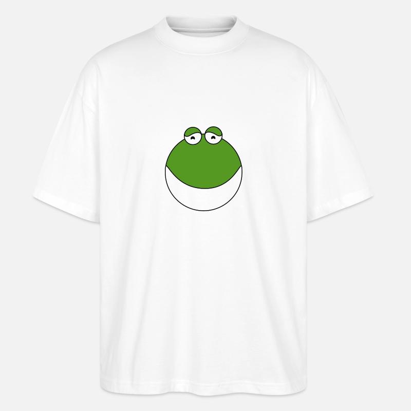fro 45 - Stanley/Stella Oversized Unisex Bio T-Shirt Blaster 2.0 - Weiß