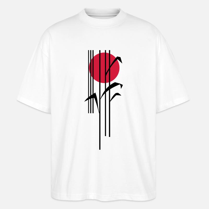Japan - Stanley/Stella Oversized Unisex Bio T-Shirt Blaster 2.0 - Weiß
