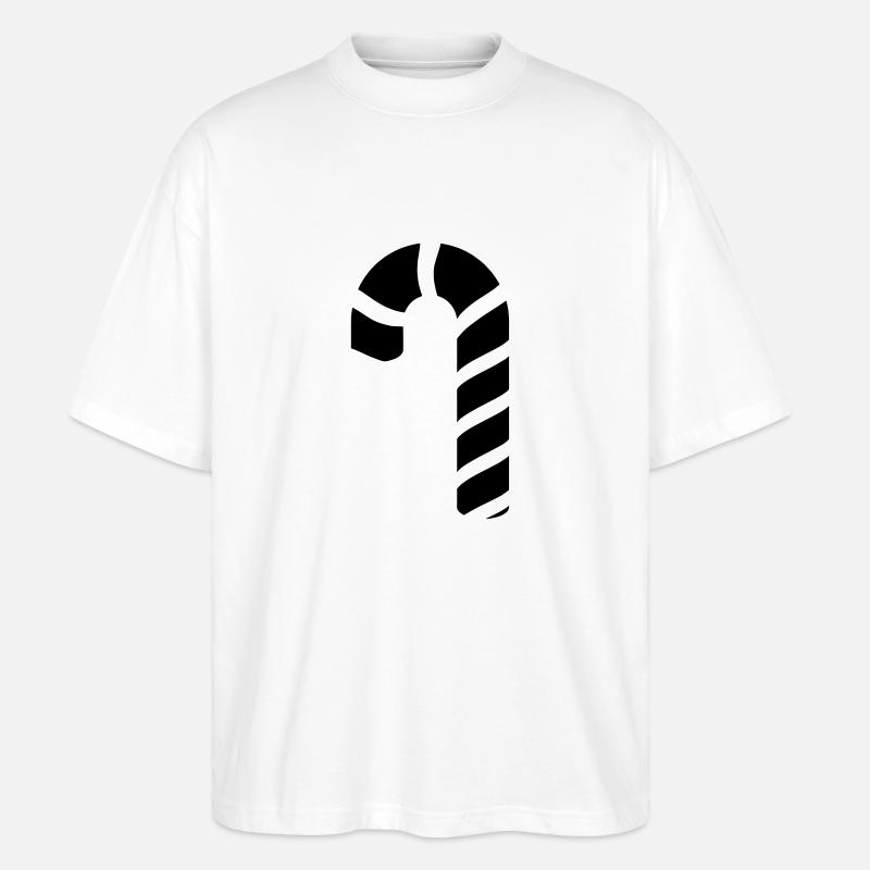 Cochon à pois de Noël - T-shirt bio Blaster 2.0 coupe oversize Stanley/Stella Unisexe - blanc