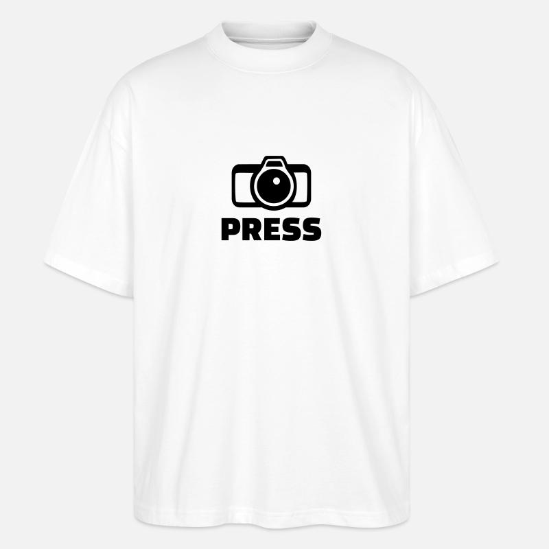 Press - Stanley/Stella Oversized Unisex Bio T-Shirt Blaster 2.0 - Weiß