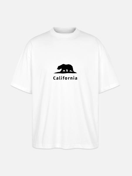 California - Stanley/Stella Oversized Unisex Bio T-Shirt Blaster 2.0 - Weiß