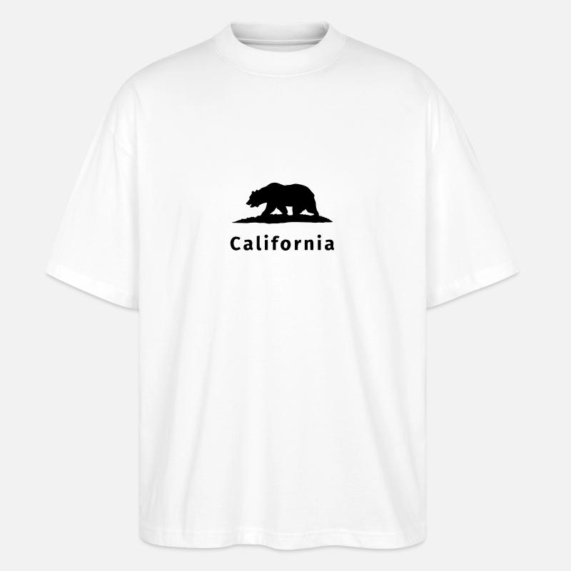 California - Stanley/Stella Oversized Unisex Bio T-Shirt Blaster 2.0 - Weiß
