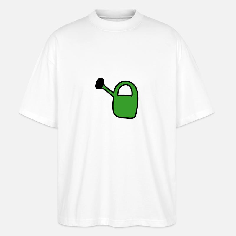 Gieskanne - Stanley/Stella Oversized Unisex Bio T-Shirt Blaster 2.0 - Weiß