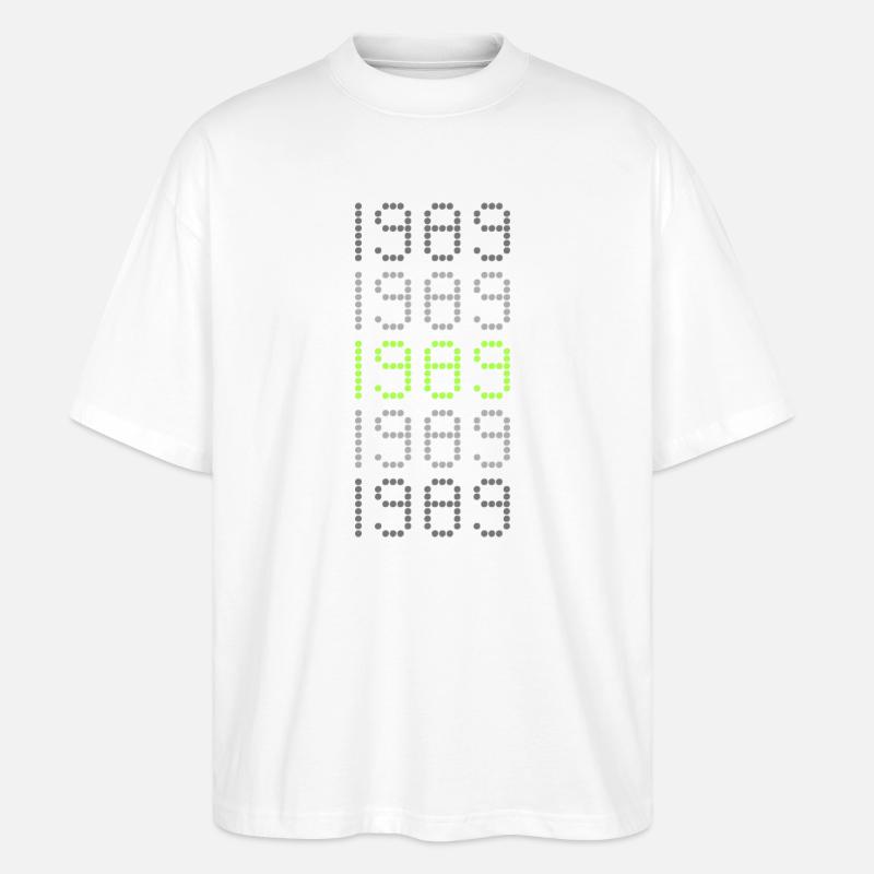 Style 1989 - Stanley/Stella Oversized Unisex Bio T-Shirt Blaster 2.0 - Weiß