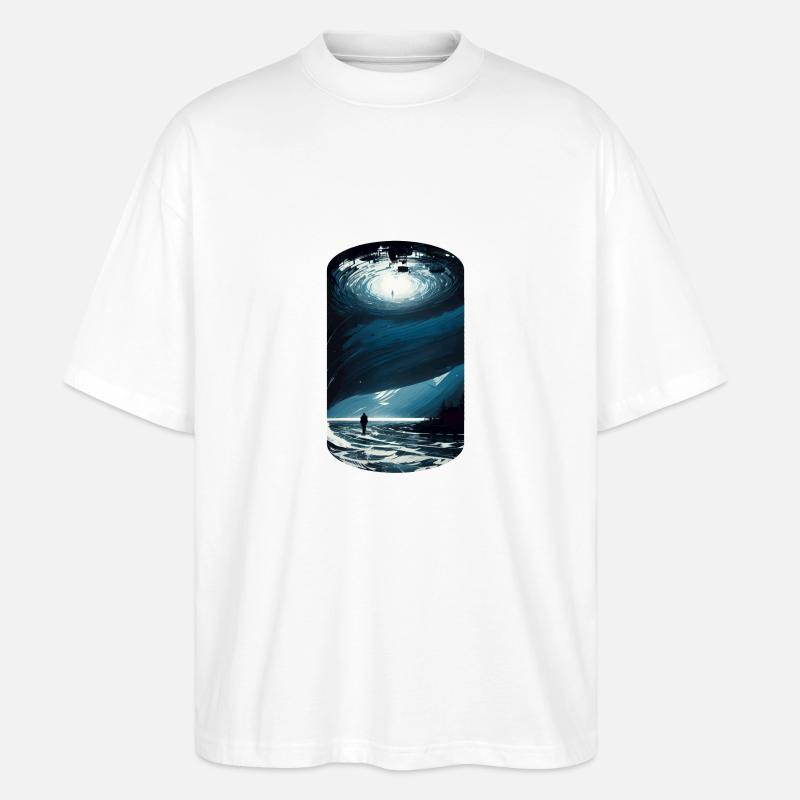 a world beyond - Stanley/Stella Oversized Unisex Bio T-Shirt Blaster 2.0 - Weiß