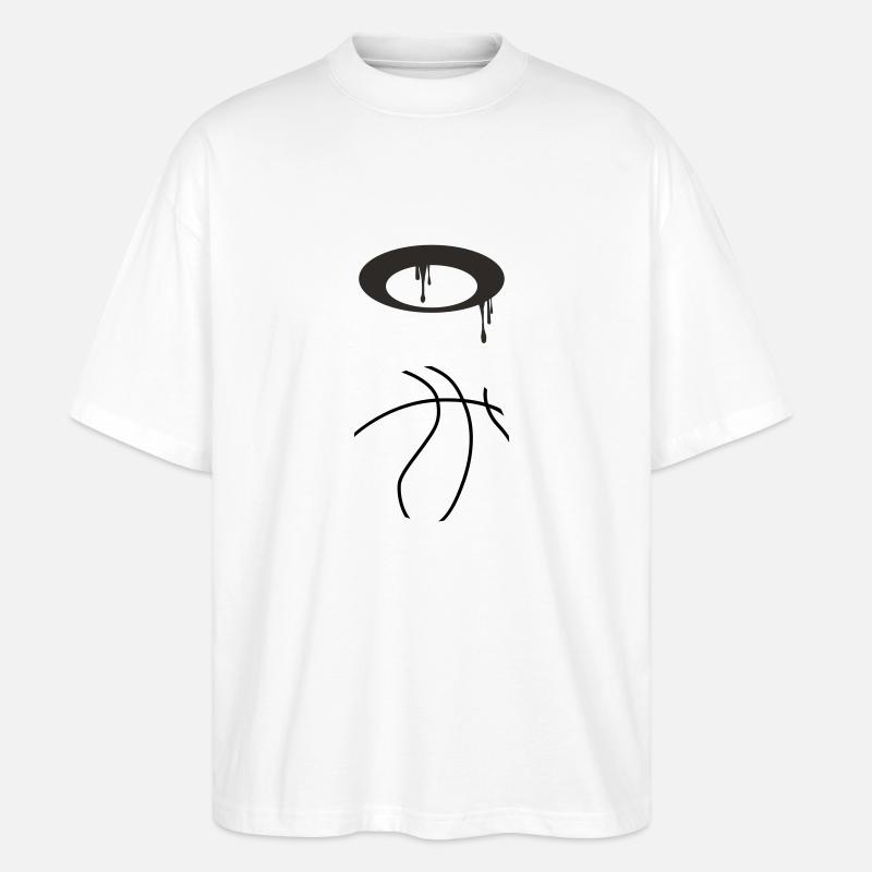 Basket-ball 5 0 06 - T-shirt bio Blaster 2.0 coupe oversize Stanley/Stella Unisexe - blanc