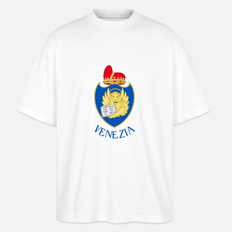 Venezia - Stanley/Stella Oversized Unisex Bio T-Shirt Blaster 2.0 - Weiß