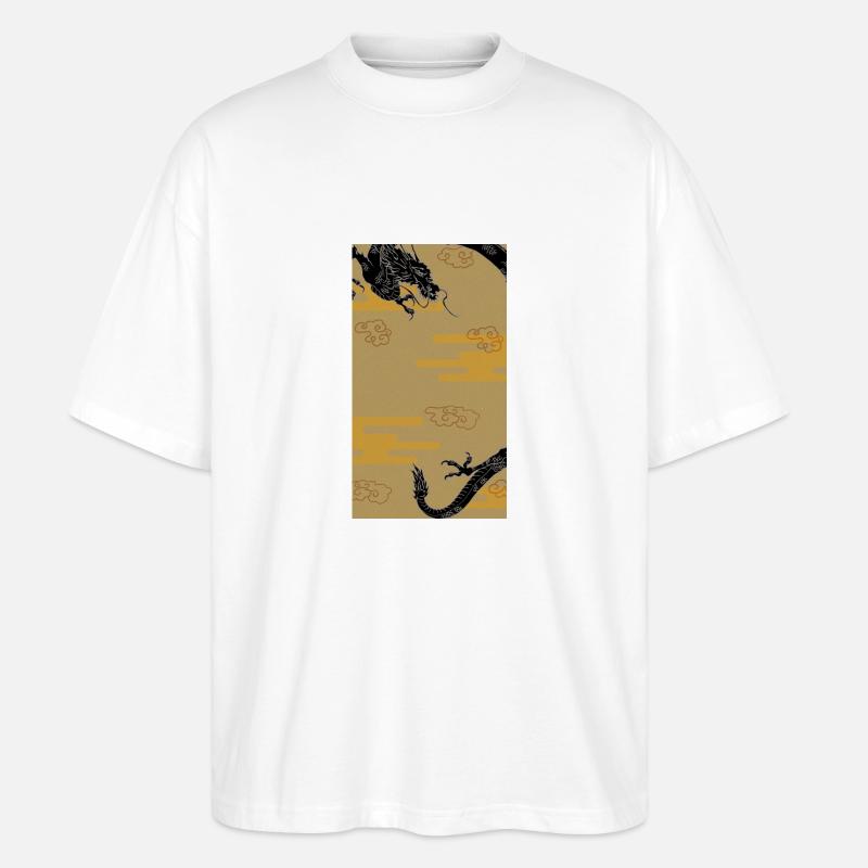 tatu tate2 - Stanley/Stella Oversized Unisex Bio T-Shirt Blaster 2.0 - Weiß