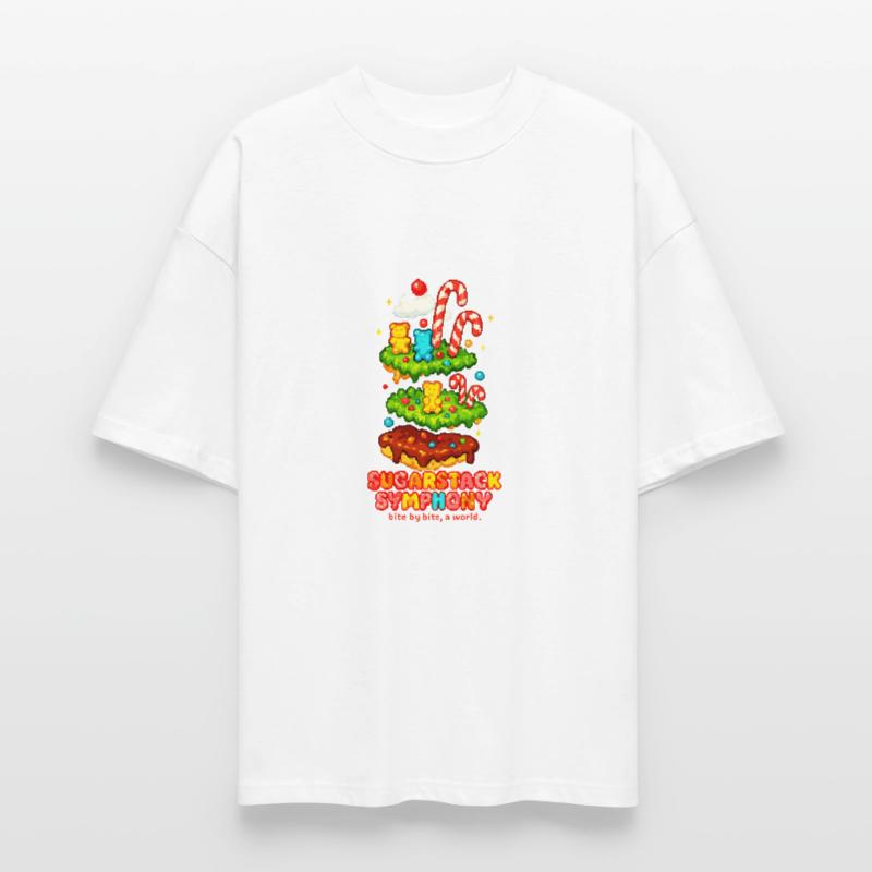 Sugarstack Symphony – Bite by Bite, a World Stanley/Stella Oversized Unisex Organic T-shirt Blaster 2.0