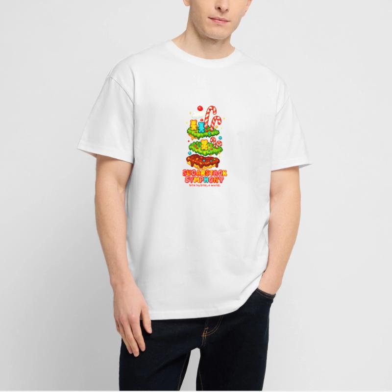 Sugarstack Symphony – Bite by Bite, a World Stanley/Stella Oversized Unisex Organic T-shirt Blaster 2.0