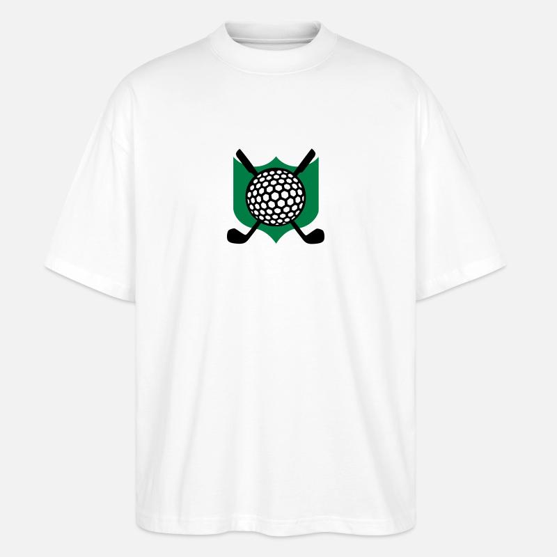 Golf - Stanley/Stella Oversized Unisex Bio T-Shirt Blaster 2.0 - Weiß