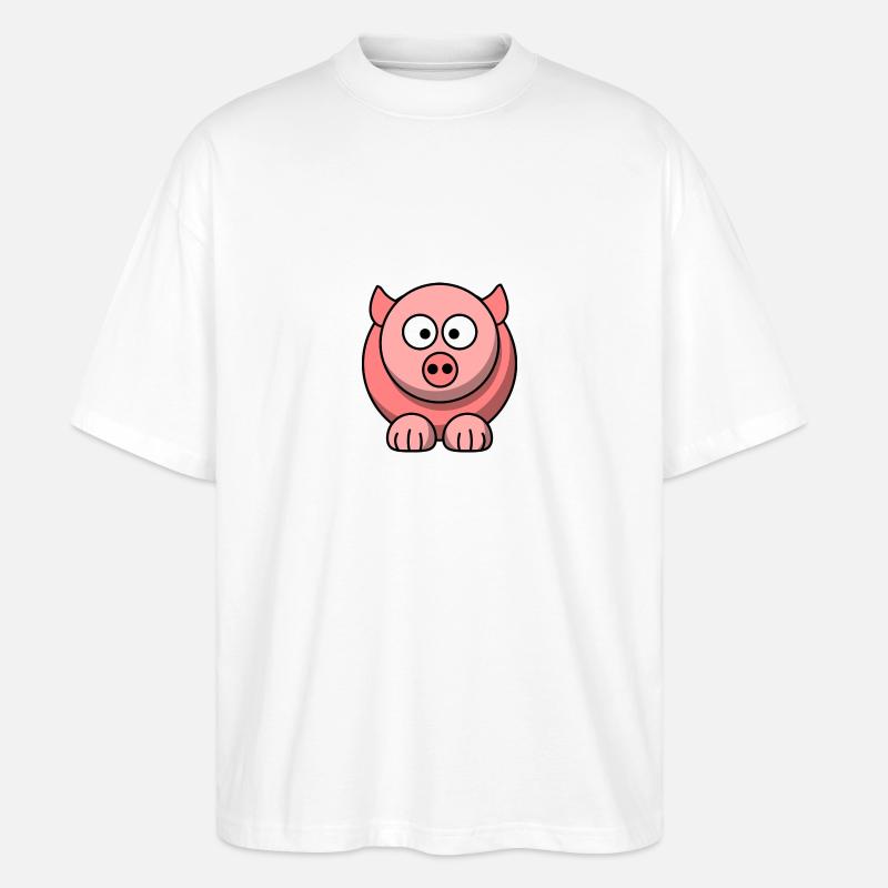 PIK - T-shirt bio Blaster 2.0 coupe oversize Stanley/Stella Unisexe - blanc