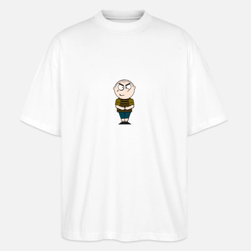Schule ich komme, Einschulung - Stanley/Stella Oversized Unisex Bio T-Shirt Blaster 2.0 - Weiß