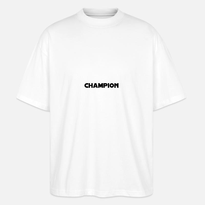 Champion - T-shirt bio Blaster 2.0 coupe oversize Stanley/Stella Unisexe - blanc