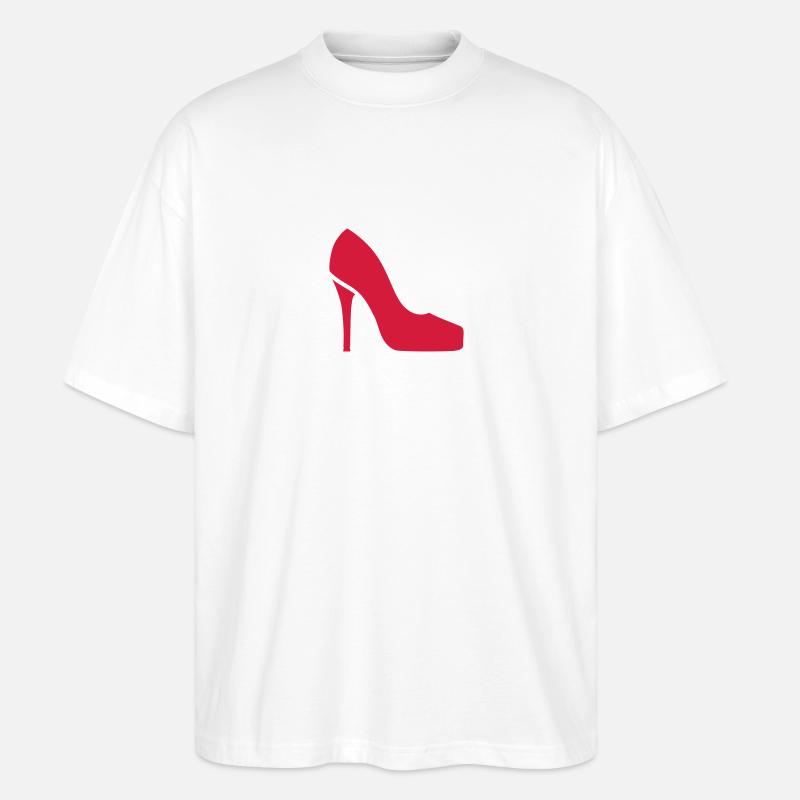 Schuh - Stanley/Stella Oversized Unisex Bio T-Shirt Blaster 2.0 - Weiß