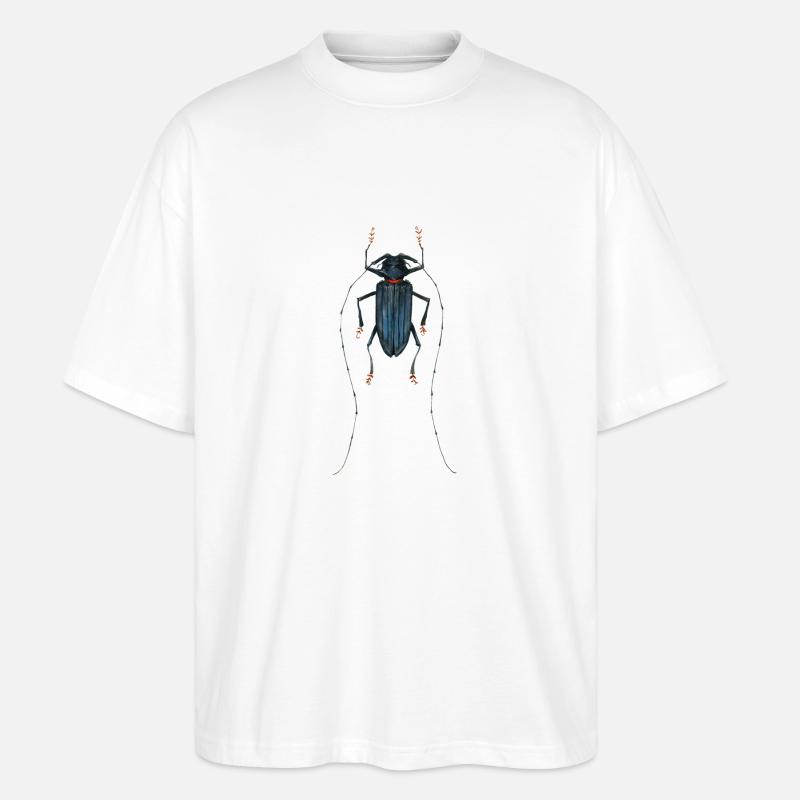 Kaefer - Stanley/Stella Oversized Unisex Bio T-Shirt Blaster 2.0 - Weiß
