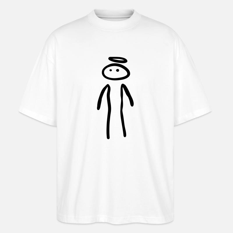 Heiliger - Stanley/Stella Oversized Unisex Bio T-Shirt Blaster 2.0 - Weiß