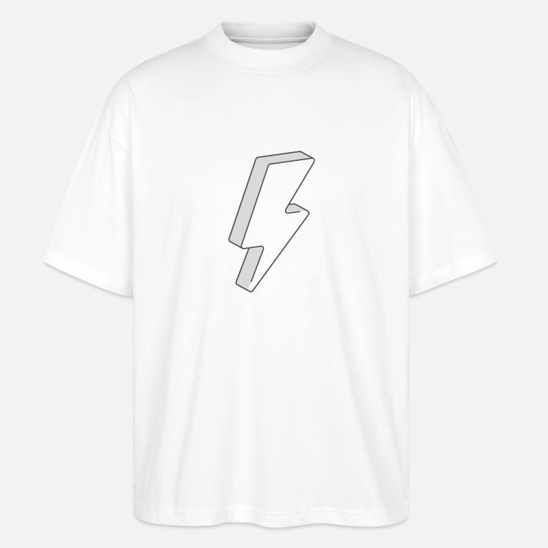 Blitz Sport style - Stanley/Stella Oversized Unisex Bio T-Shirt Blaster 2.0 - Weiß