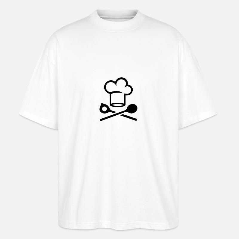 Koch - Stanley/Stella Oversized Unisex Bio T-Shirt Blaster 2.0 - Weiß