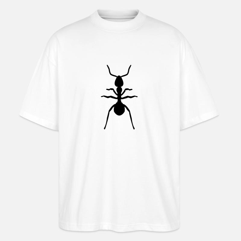 ant - Stanley/Stella Oversized Unisex Bio T-Shirt Blaster 2.0 - Weiß