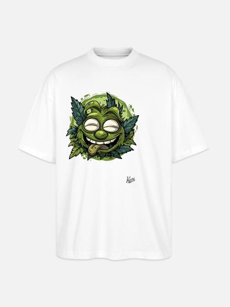 The Ever-Intoxicated Forest Goblin - Stanley/Stella Oversized Unisex Organic T-shirt Blaster 2.0 - white