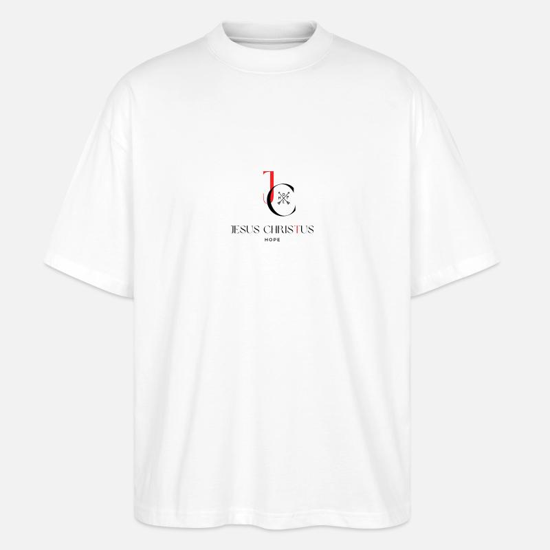 Hope - Stanley/Stella Oversized Unisex Bio T-Shirt Blaster 2.0 - Weiß