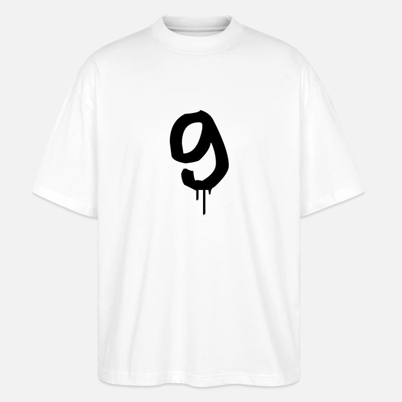 Graffiti : 9 - Stanley/Stella Oversized Unisex Organic T-shirt Blaster 2.0 - white