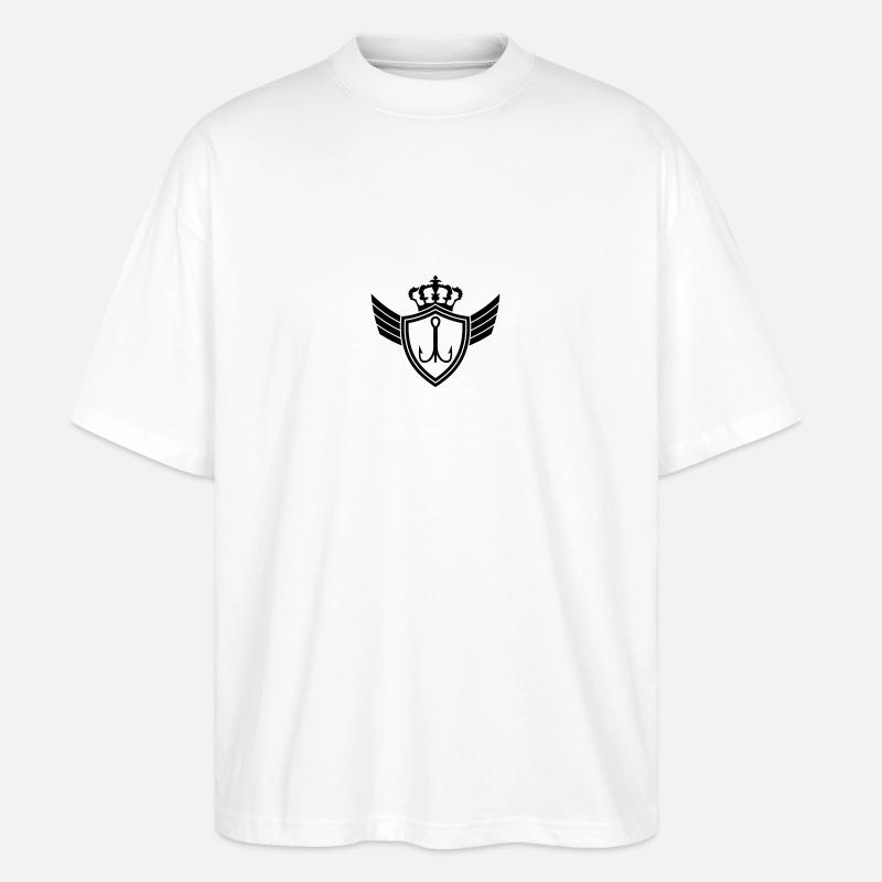 Fishhook Blazon - T-shirt bio Blaster 2.0 coupe oversize Stanley/Stella Unisexe - blanc