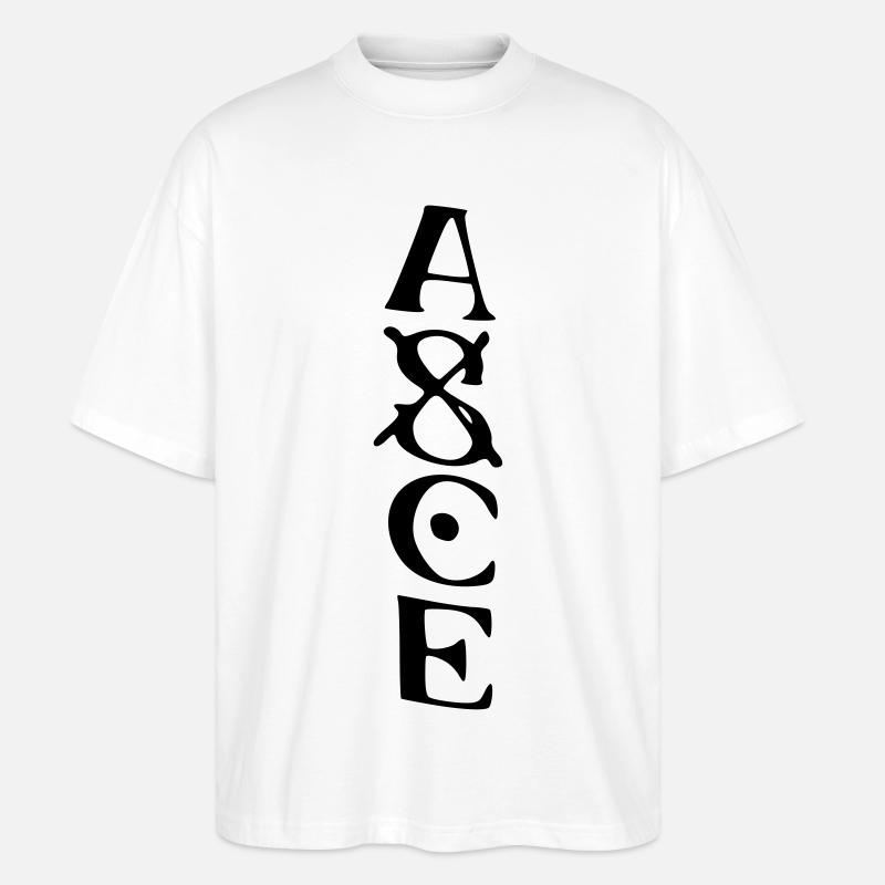 asce - Stanley/Stella Oversized Unisex Bio T-Shirt Blaster 2.0 - Weiß