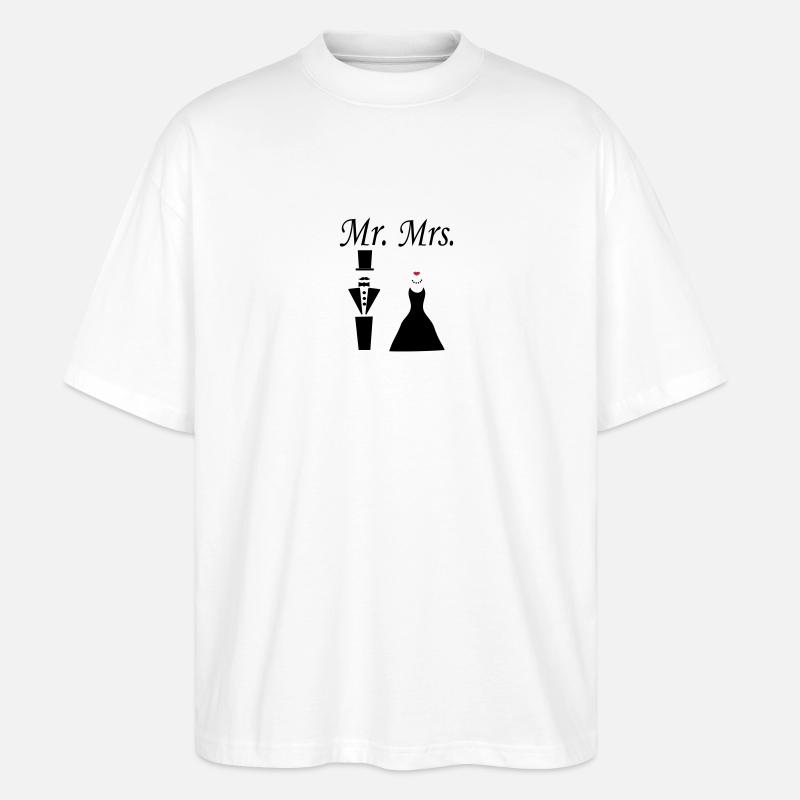 mrmrs_222 - Stanley/Stella Oversized Unisex Bio T-Shirt Blaster 2.0 - Weiß
