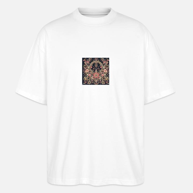 Mandala Vision - Stanley/Stella Oversized Unisex Bio T-Shirt Blaster 2.0 - Weiß