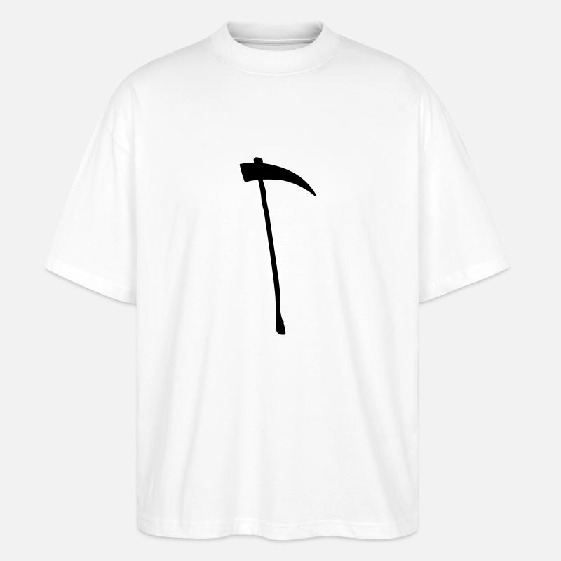 death sense tool gun kill - Stanley/Stella Oversized Unisex Organic T-shirt Blaster 2.0 - white