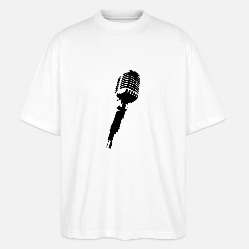 mic - Stanley/Stella Oversized Unisex Bio T-Shirt Blaster 2.0 - Weiß