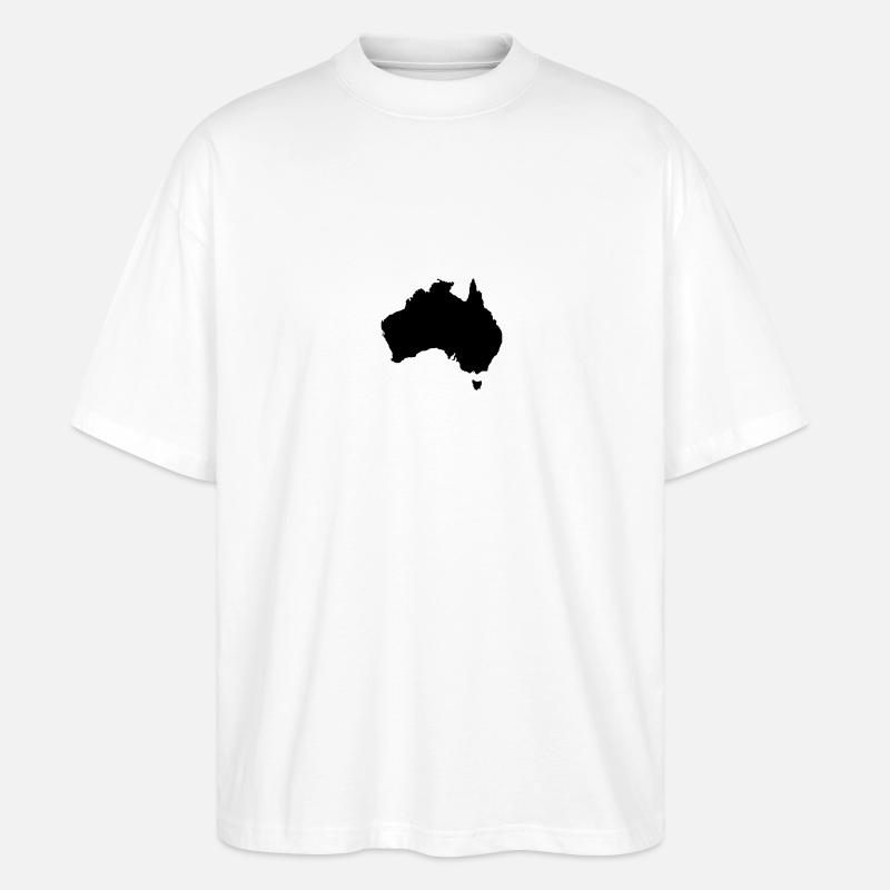 Australien - Stanley/Stella Oversized Unisex Bio T-Shirt Blaster 2.0 - Weiß