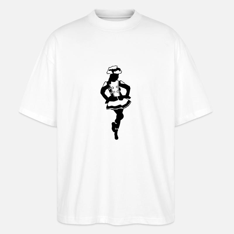 Funkenmarie - Stanley/Stella Oversized Unisex Bio T-Shirt Blaster 2.0 - Weiß