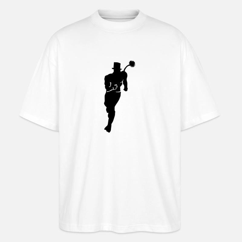 Superfeger - Stanley/Stella Oversized Unisex Bio T-Shirt Blaster 2.0 - Weiß