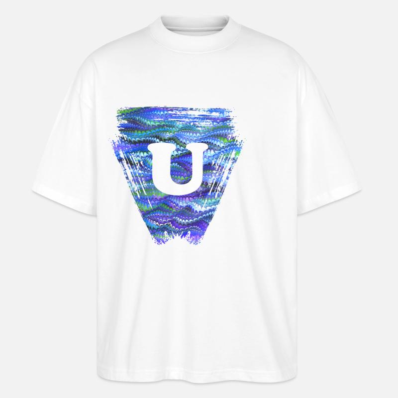 Triangle E 103 U - Stanley/Stella Oversized Unisex Organic T-shirt Blaster 2.0 - white