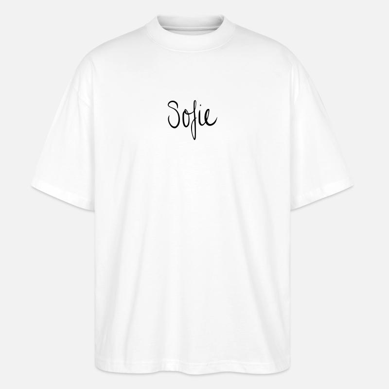 Sofie - Stanley/Stella Oversized Unisex Bio T-Shirt Blaster 2.0 - Weiß
